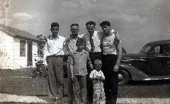Rutherford Hayes, Ed, Ray, Bruce, George, Sonny Ray Dorrough